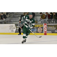 Peter Laviolette III skating with Plymouth State University