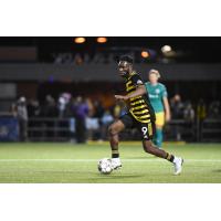 Pittsburgh Riverhounds SC forward Albert Dikwa