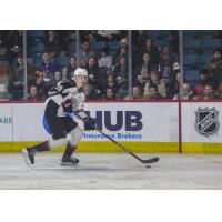 Vancouver Giants' Tanner Brown on the ice