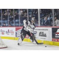 Vancouver Giants' Jesper Vikman in action