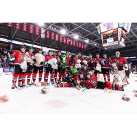 Kelowna Rockets On Teddy Bear Toss Night