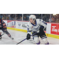 Victoria Royals' Jake Poole in action