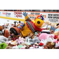 Lehigh Valley Phantoms Teddy Bear Toss aftermath