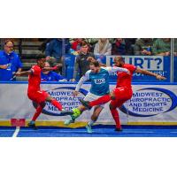 St. Louis Ambush and Kansas City Comets on game day