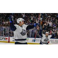 Jacksonville Icemen celebrate win