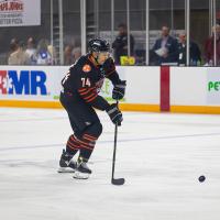 Knoxville Ice Bears' Kyler Matthews In Action