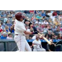 Frisco RoughRiders first baseman Blaine Crim