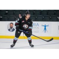 Defenceman Nicholas Andrusiak with the Portland Winterhawks