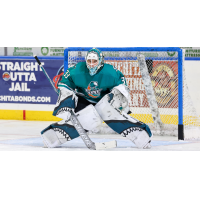 Wichita Thunder goaltender Strauss Mann