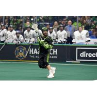 Josh Currier with the Saskatchewan Rush