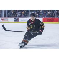 Vancouver Giants' Skyler Bruce in action