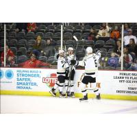 Wheeling Nailers celebrate a goal