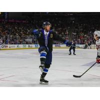 Jacksonville Icemen in their Wizard Night jerseys