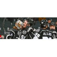 Ontario Reign celebrates win