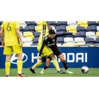 LouCity forward Ray Serrano at Nashville SC