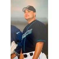 Bridgeport Bluefish pitcher Mike Guilfoyle