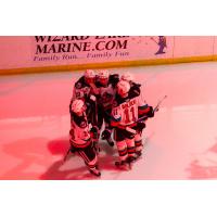 Kelowna Rockets celebrate win