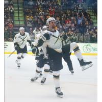 Wheeling Nailers celebrate win