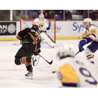 Vancouver Giants' Ty Halaburda in action