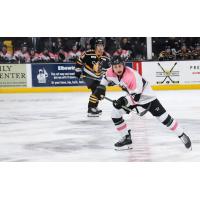 Wheeling Nailers battle the Iowa Heartlanders