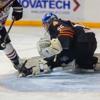 Knoxville Ice Bears goaltender Bailey MacBurnie