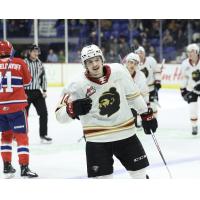 Vancouver Giants centre Ethan Semeniuk vs. the Spokane Chiefs