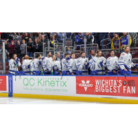 Wichita Thunder during the National Anthem