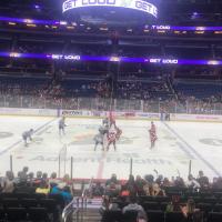 Orlando Solar Bears faceoff with the Greenville Swamp Rabbits