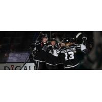 Ontario Reign celebrate win