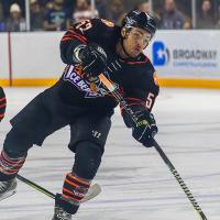 Knoxville Ice Bears' Nick Pryce in action