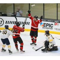 Wheeling Nailers celebrate win