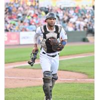 York Revolution catcher Jhon Nunez