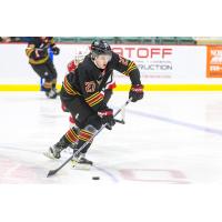 Vancouver Giants' Kyren Gronick in action