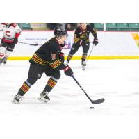 Vancouver Giants' Skyler Bruce in action