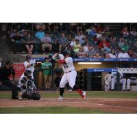 Dayton Dragons first baseman Ruben Ibarra