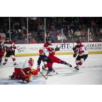 Allen Americans' Jack Combs in action