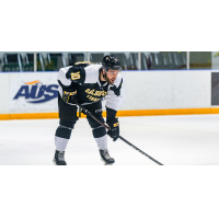 Forward Dillon Boucher with Dalhousie University