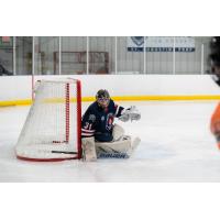 Philadelphia Rebels goaltender Jakub Krbecek