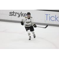 Defenseman Anthony Firriolo with Army