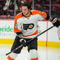 Forward Tyson Foerster for the Philadelphia Flyers