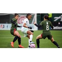 Racing Louisville FC battles the Portland Thorns