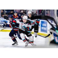 Kelowna Rockets battle the Kamloops Blazers