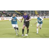 Harrisburg Heat's Andrew Hoxie versus St. Louis Ambush's Robert Kristo and Triston Austin