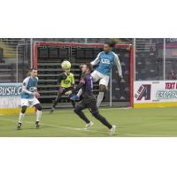 St. Louis Ambush's Marcel Berry and Harrisburg Heat's Danny DiPrima in action