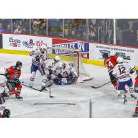 Kelowna Rockets batle the Kamloops Blazers