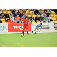 Baltimore Blast's Juan Pereira in action