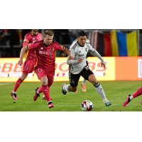 St. Louis CITY SC's John Nelson versus San Jose Earthquakes' Cristian Espinoza