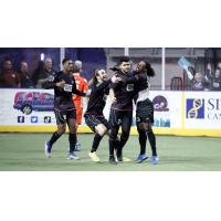 St. Louis Ambush celebrates a goal vs. the Florida Tropics