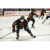 Vancouver Giants' Jaden Lipinski in action