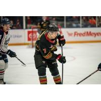 Vancouver Giants' Ty Halaburda on game night